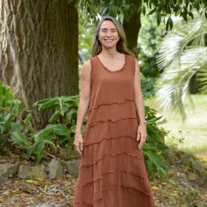 Vestido Largo para Andar por la Vida y el Día a Día